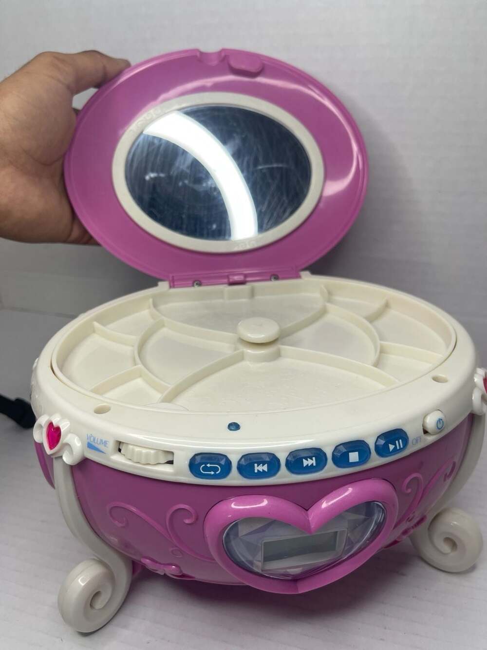 Disney Princess Royal Melodies Carriage CD Player & Jewelry Box DP-430 - Picture 5 of 10